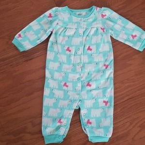 Carter's fleece sleeper